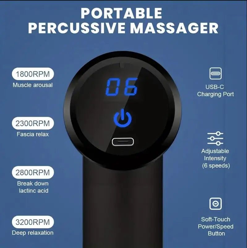 Portable Muscle Massage Gun